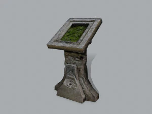 Lectern 3D Model