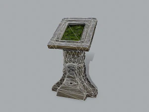 Lectern 3D Model