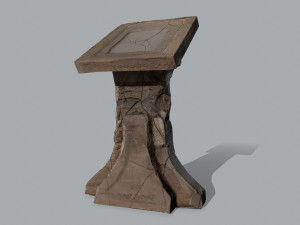 Lectern 3D Model
