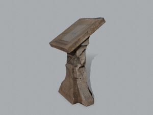 Lectern 3D Model