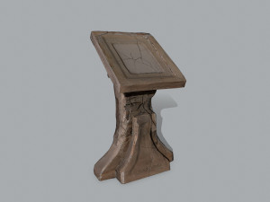 Lectern 3D Model