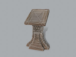 Lectern 3D Model
