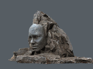 Mountain face Modelo 3D