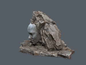 Mountain face Modelo 3D