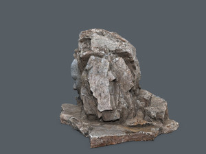 Mountain face Modelo 3D