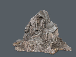 Mountain face Modelo 3D