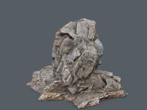 Mountain face Modelo 3D