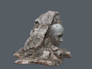 Mountain face Modelo 3D