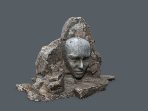 Mountain face Modelo 3D