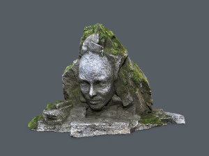 Горное лицо 3D Модель