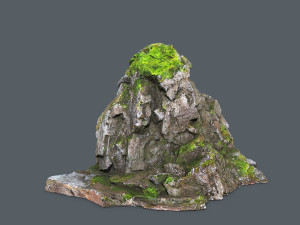 Mountain face Modèle 3D