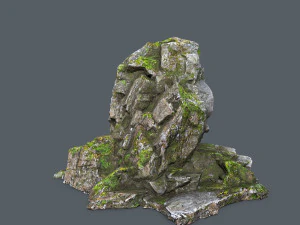 Mountain face 3D Model