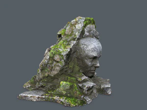 Mountain face 3D Model