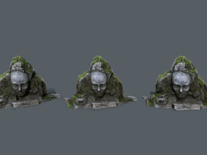 Mountain face 3D Model