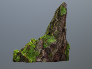 Mossy rocks 3D Model