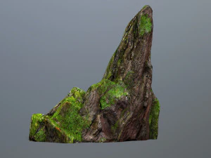 Mossy rocks 3D Model