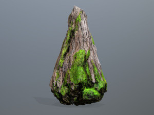 Mossy rocks 3D Model