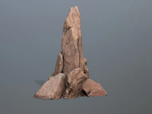 Desert rocks 3D Model