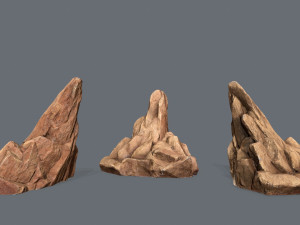Desert rocks Modelo 3D