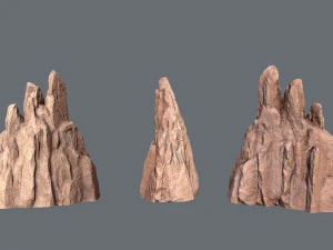 Desert rocks 3D Model