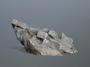 절벽 바위 3D 모델