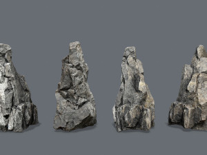 Cliff rocks Modelo 3D
