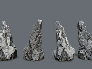 Cliff rocks Modelo 3D