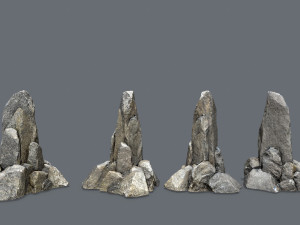 Cliff rocks Modelo 3D