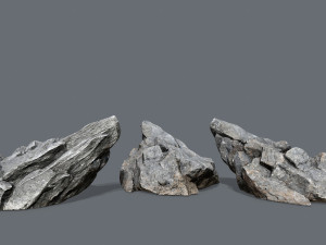 Cliff rocks Modelo 3D