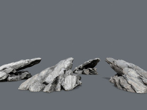 Cliff rocks Modelo 3D