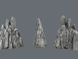 Cliff rocks Modelo 3D
