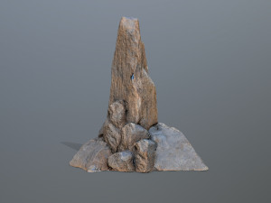 Cliff rocks 3D 模型