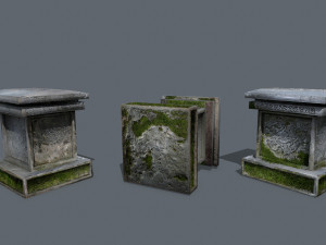 Tombstone 3D Model