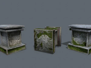 Tombstone 3D Model