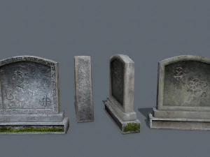 Tombstone 3D Model