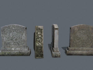 Tombstone 3D Model