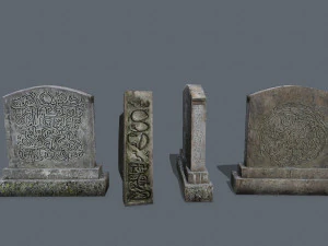 Tombstone 3D Model