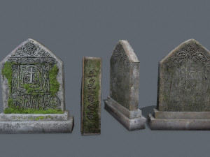 Tombstone 3D Model
