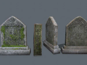 Tombstone 3D Model