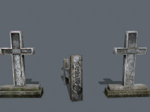 Tombstone 3D Model
