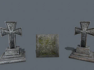 Tombstone 3D Model
