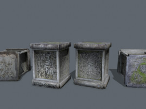 Tombstone 3D Model