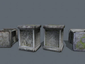 Tombstone 3D Model