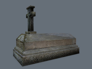 Tombstone 3D Model