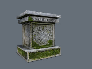Tombstone 3D Model