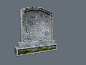Tombstone 3D Model