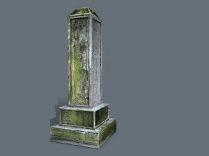 Tombstone 3D Model