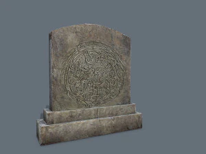 Tombstone 3D Model