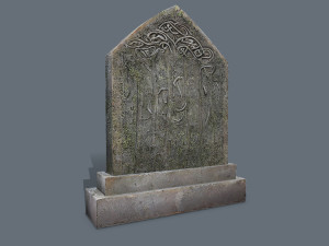 Tombstone 3D Model