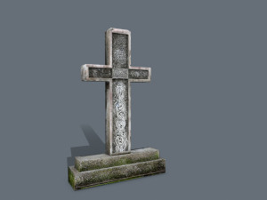 Tombstone 3D Model